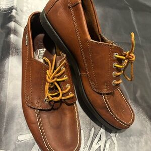 Eastland Brown Leather Boat Shoes